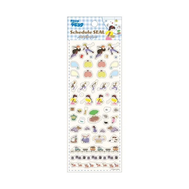 Mini Schedule Stickers Collection 2 - Castle in the Sky